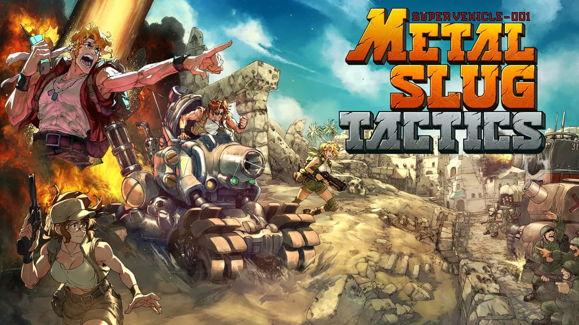 Metal Slug Tactics Gets Explosive Trailer and Release Date